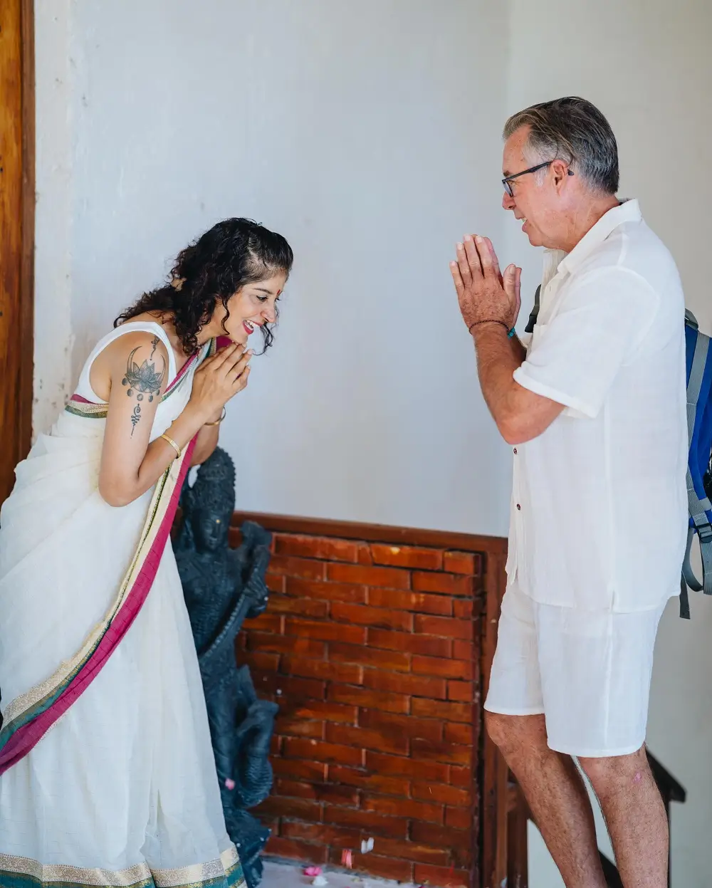 Students in master level 500 hour yoga teacher training in Bali