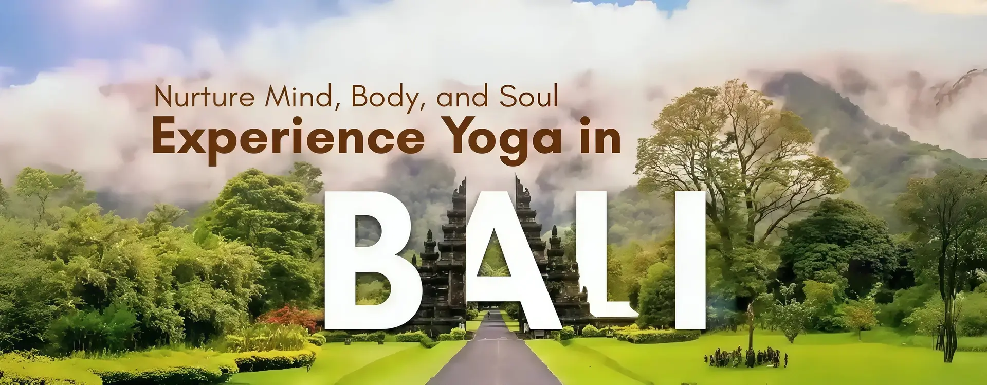 Bali yoga retreat banner one