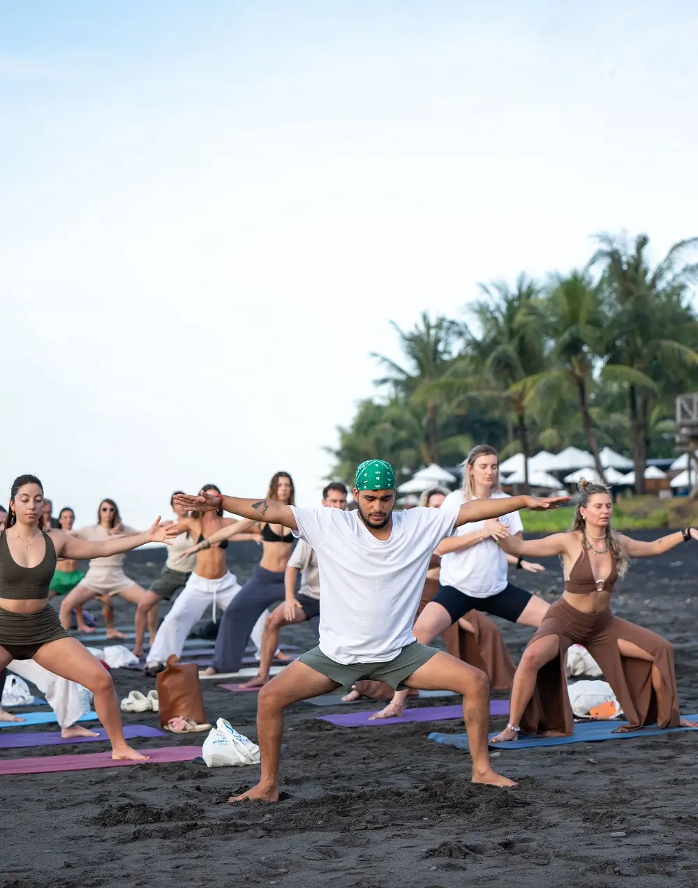 What makes Bali unique for yoga teacher training - natural beauty and spiritual setting