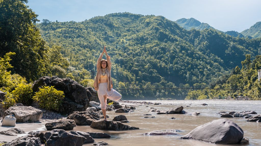 Yoga teacher training Practice Women Practicing yoga