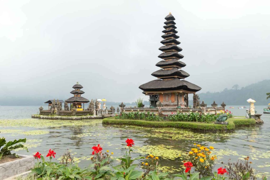 Ulun Danu Beratan Temple In Bali