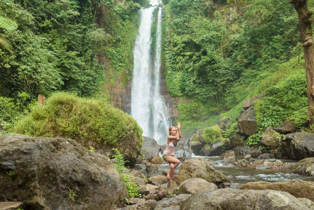 Waterfall in bali