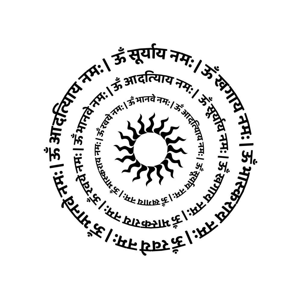 Surya Namaskar Mantra