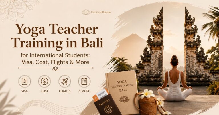 Yoga teacher training in Bali for international students