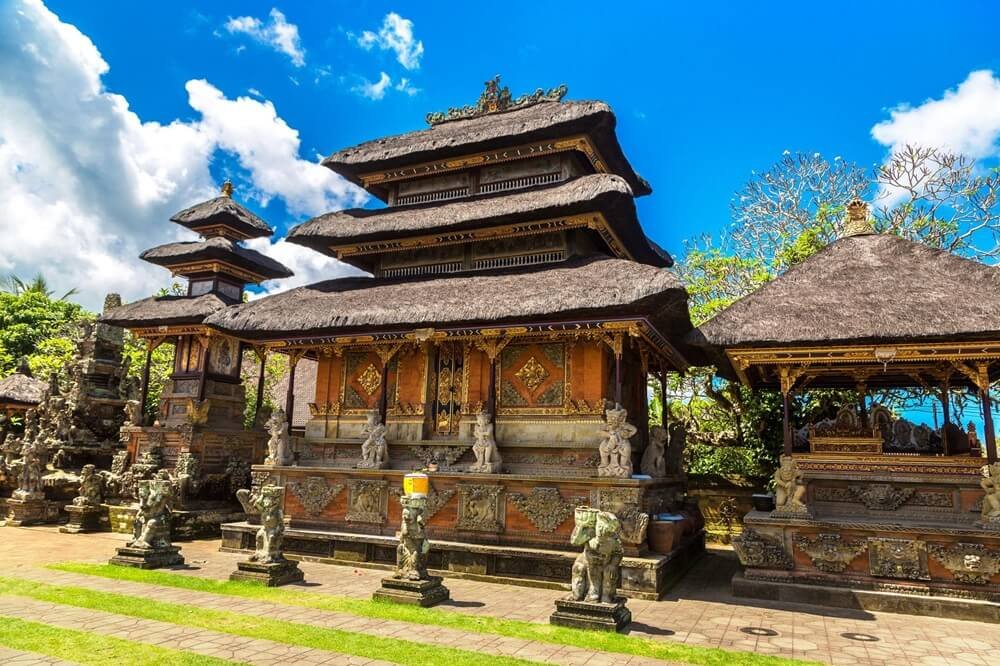 Traditional Balinese temple in Bali