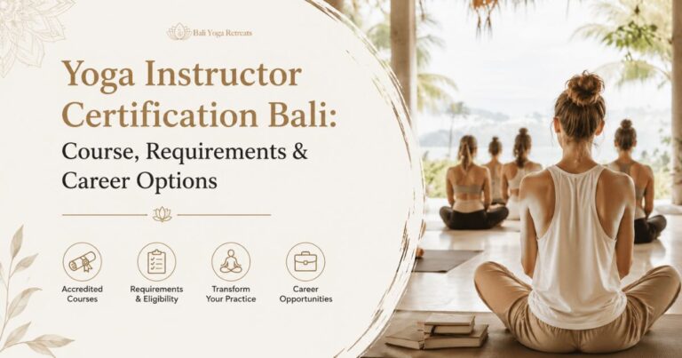 Yoga Instructor Certification Bali